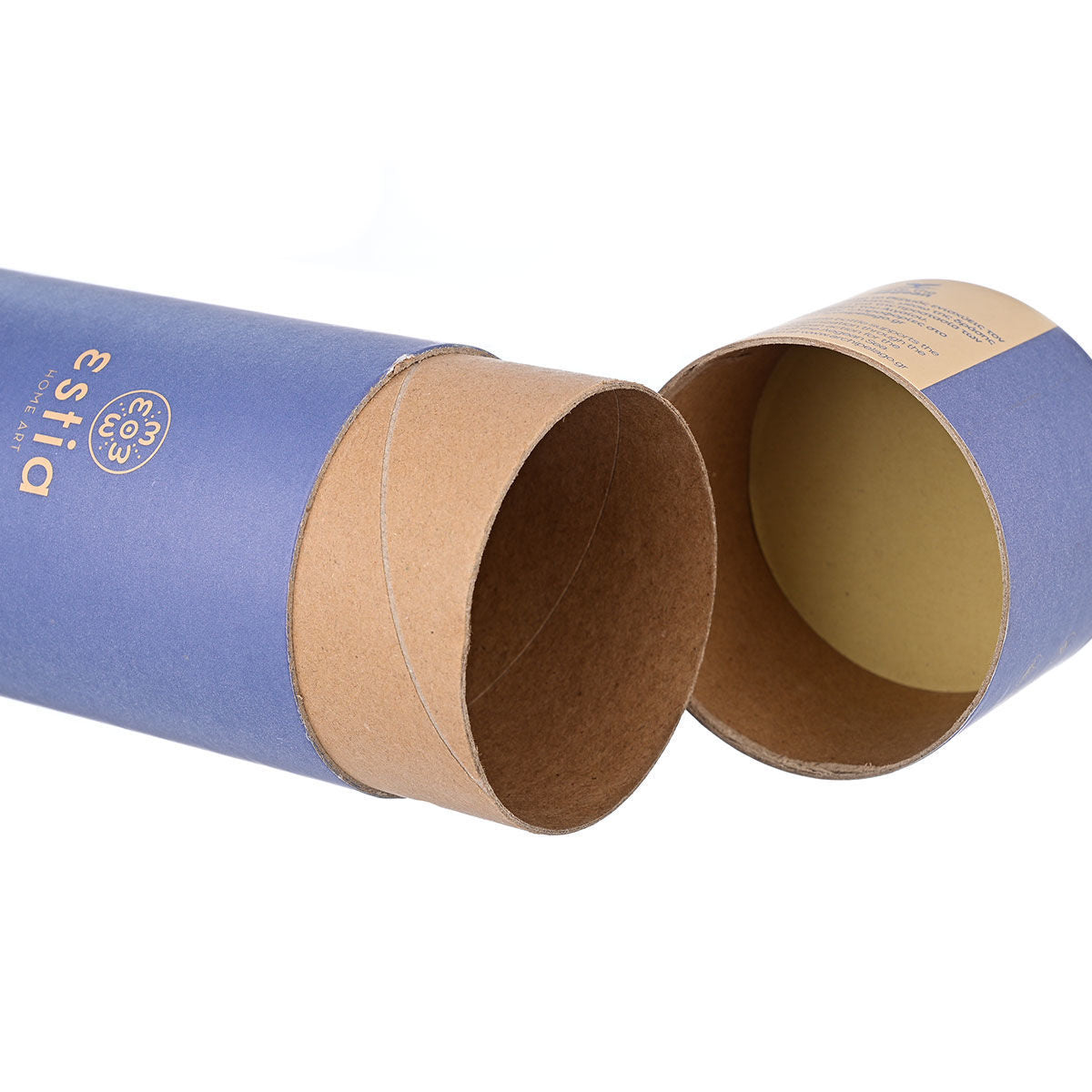 Estia | Τhermos Travel Flask Save the Agean 500ml Denim Blue