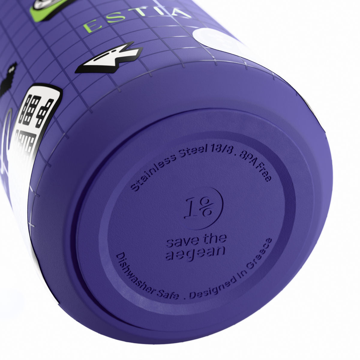 Estia | Τhermos Flow Save the Agean 500ml Game Over