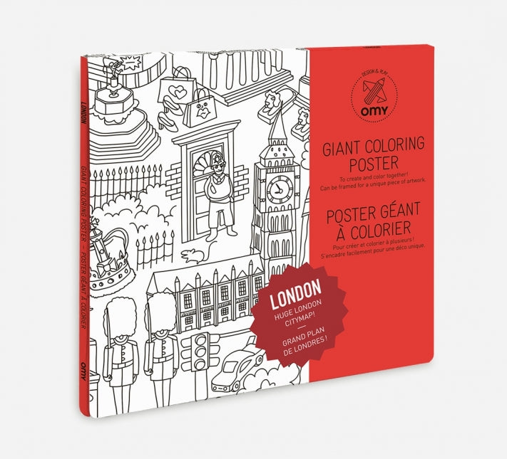 OMY | Αφίσα γίγας για ζωγραφική London