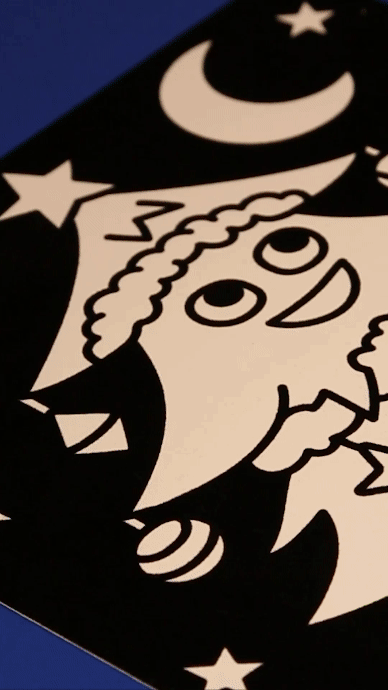 OMY | Σετ ζωγραφικής με βελούδινο πλαίσιο Ho Ho Ho