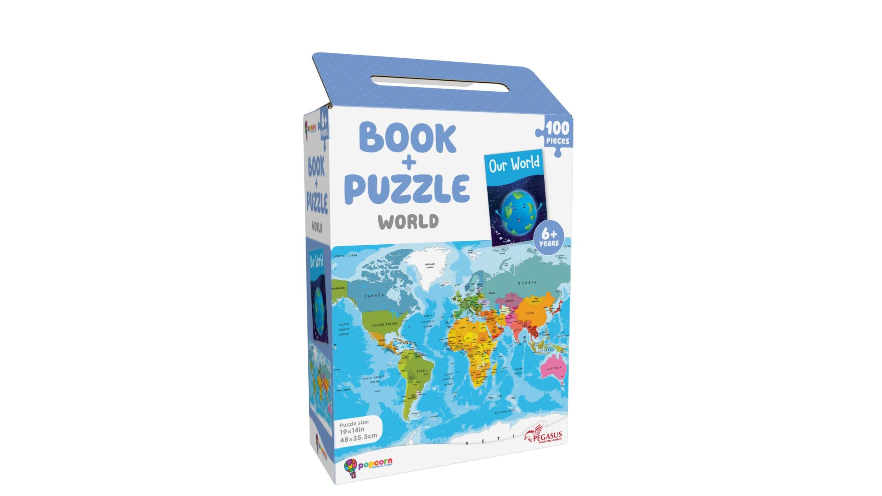 Pegasus | ΠΑΓΚΟΣΜΙΟΣ ΧΑΡΤΗΣ (Our World) 100pcs