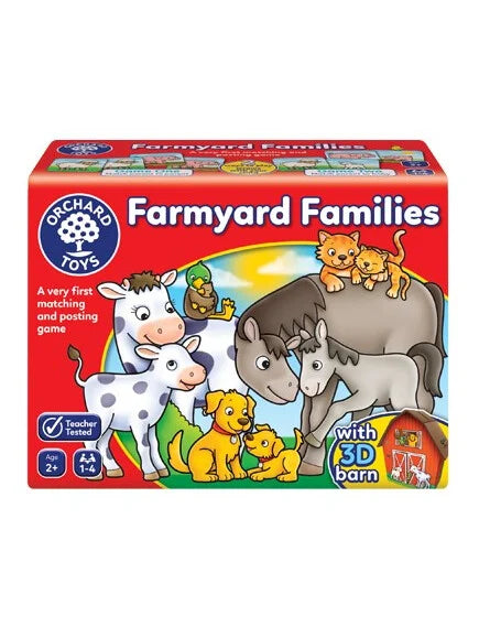 Orchard Toys | Εκπαιδευτικό Παιχνίδι Αντιστοίχισης "Οικογένειες στη φάρμα" Για Παιδιά 2-5 ετών