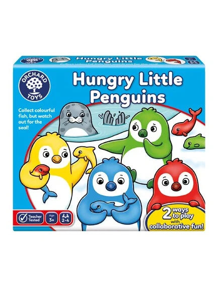 Orchard Toys | Εκπαιδευτικό Παιχνίδι Μνήμης & Αντιστοίχισης "Πεινασμένοι πιγκουίνοι" Για Παιδιά 3-6 ετών