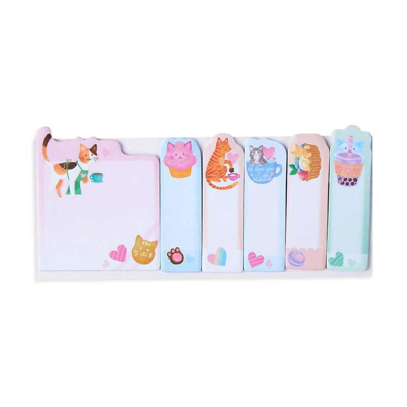 OOLY | Note Pals Sticky Tabs - Cat Cafe