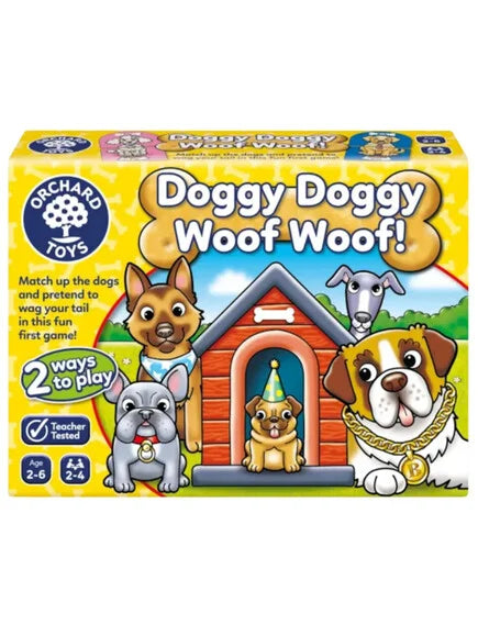 Orchard Toys | Εκπαιδευτικό Παιχνίδι Αντιστοίχισης "Σκυλάκι Γαβ Γαβ" για Παιδιά 2-6 ετώνΕκπαιδευτικό Παιχνίδι Αντιστοίχισης "Οικογένειες στη φάρμα" Για Παιδιά 2-5 ετών (Copy)