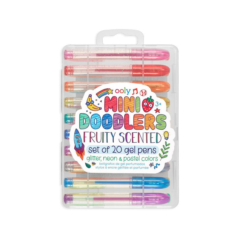 OOLY | Mini Doodlers Scented Gel Pens - Set of 20