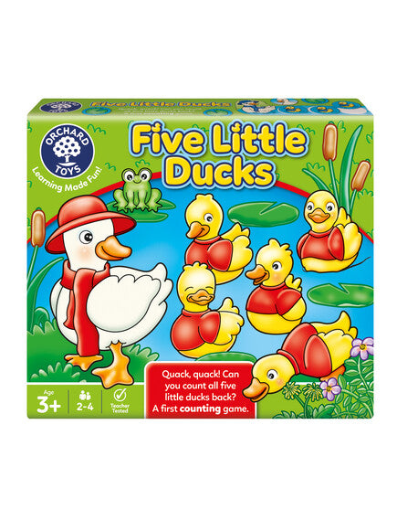 Orchard Toys | Επιτραπέζιο Παιχνίδι Μέτρησης & Αντιστοίχισης "Πέντε Μικρά Παπάκια" Για Παιδιά 3-6 ετών