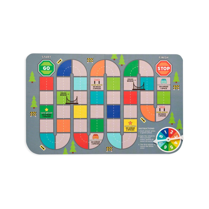 OOLY | Play Again Mini On The Go Activity Kit - Workin' Wheels