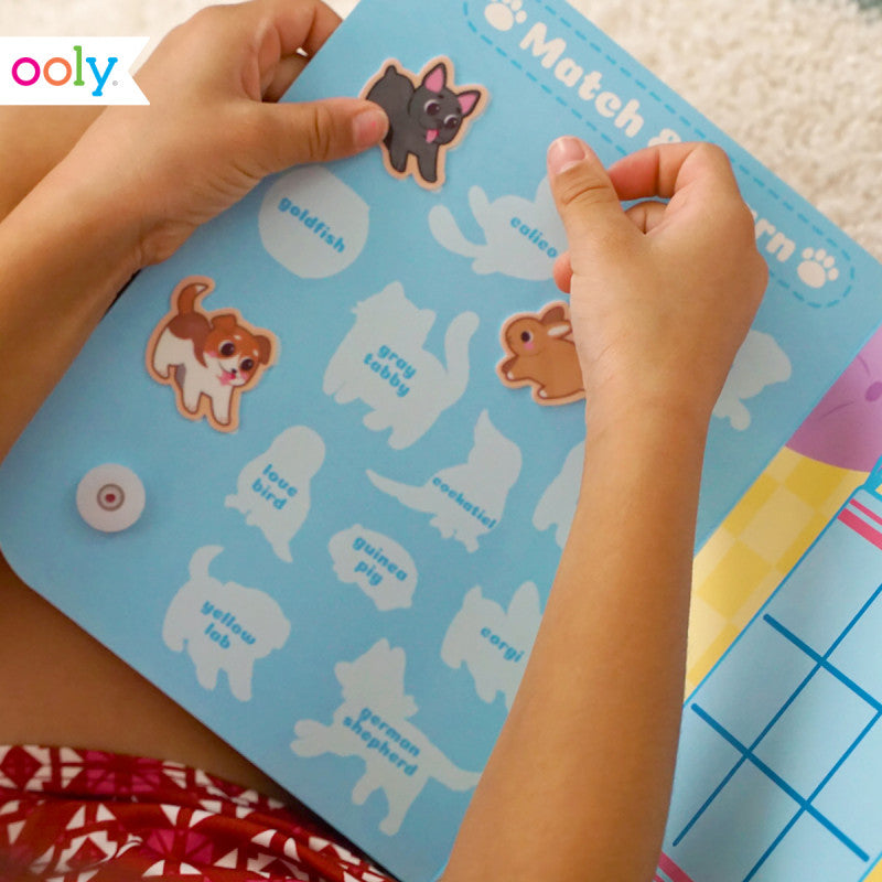 OOLY | Play Again Mini On The Go Activity Kit - Pet Play Land