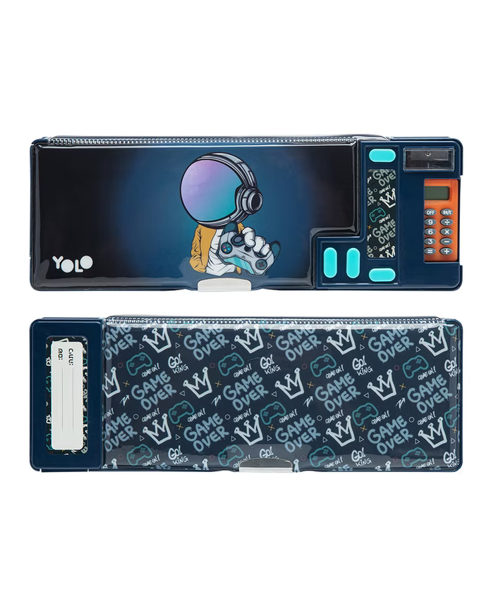 YOLO | Retro Pencil Case Space