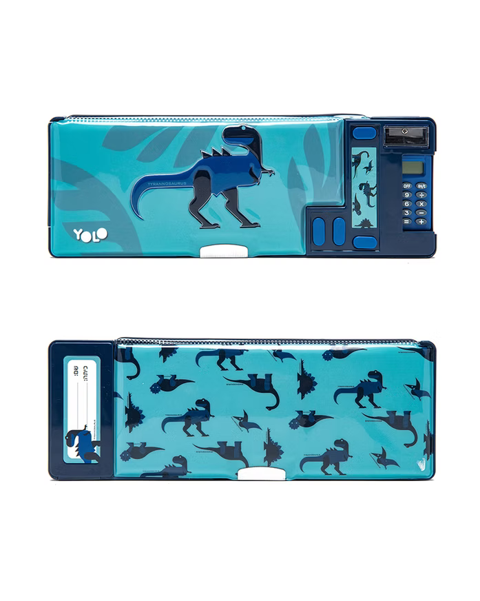 YOLO | Retro Pencil Case Dino