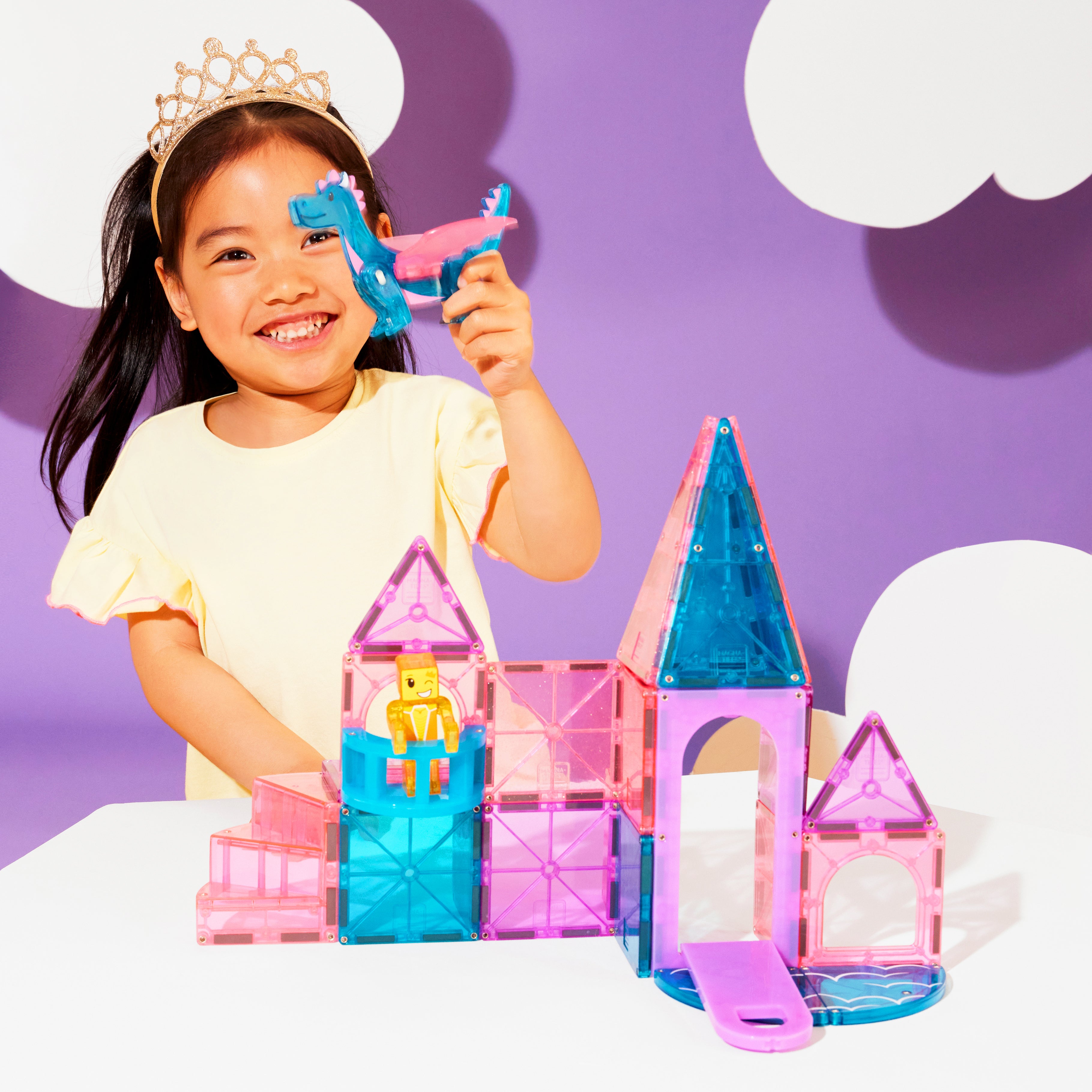 Magna-Tiles | Μαγνητικά Πλακίδια Castle 25-Piece Set