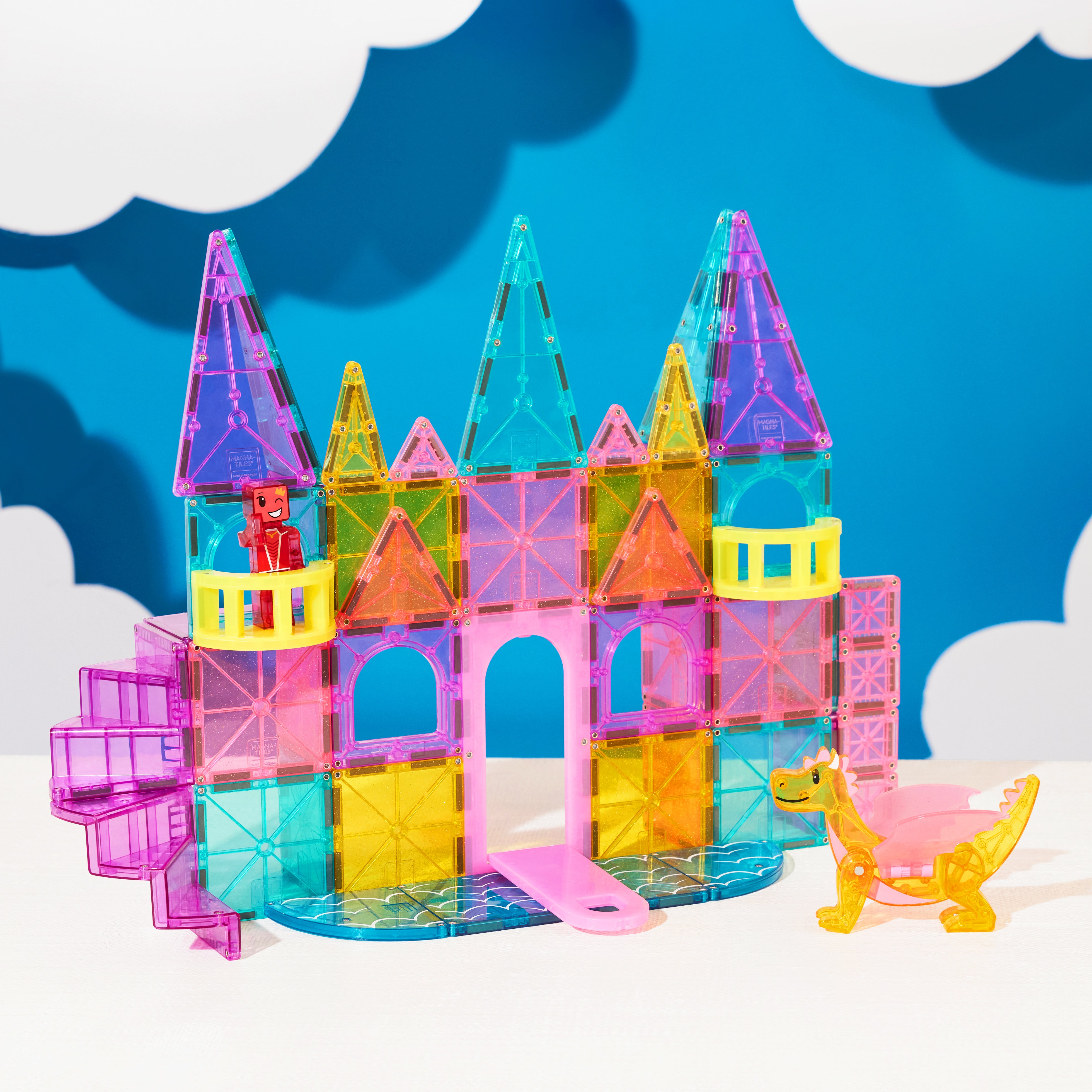 Magna-Tiles | Μαγνητικά Πλακίδια Castle DLX 48-Piece Set