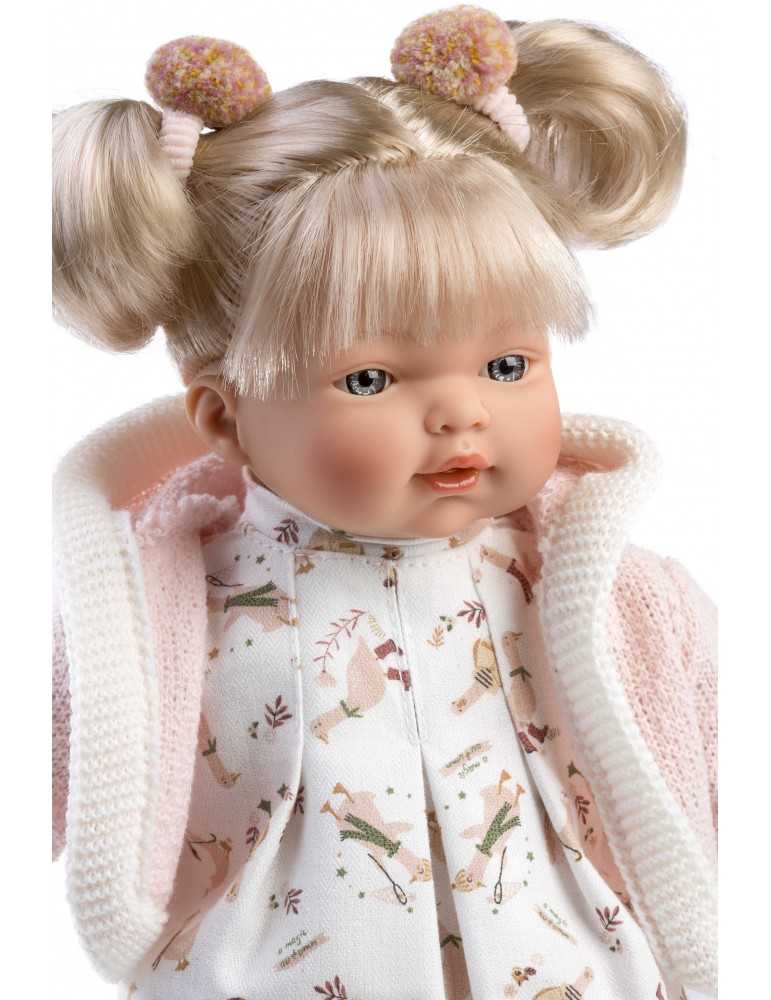 Llorens Dolls | Κούκλα Με ήχο Ζακέτα 33cm
