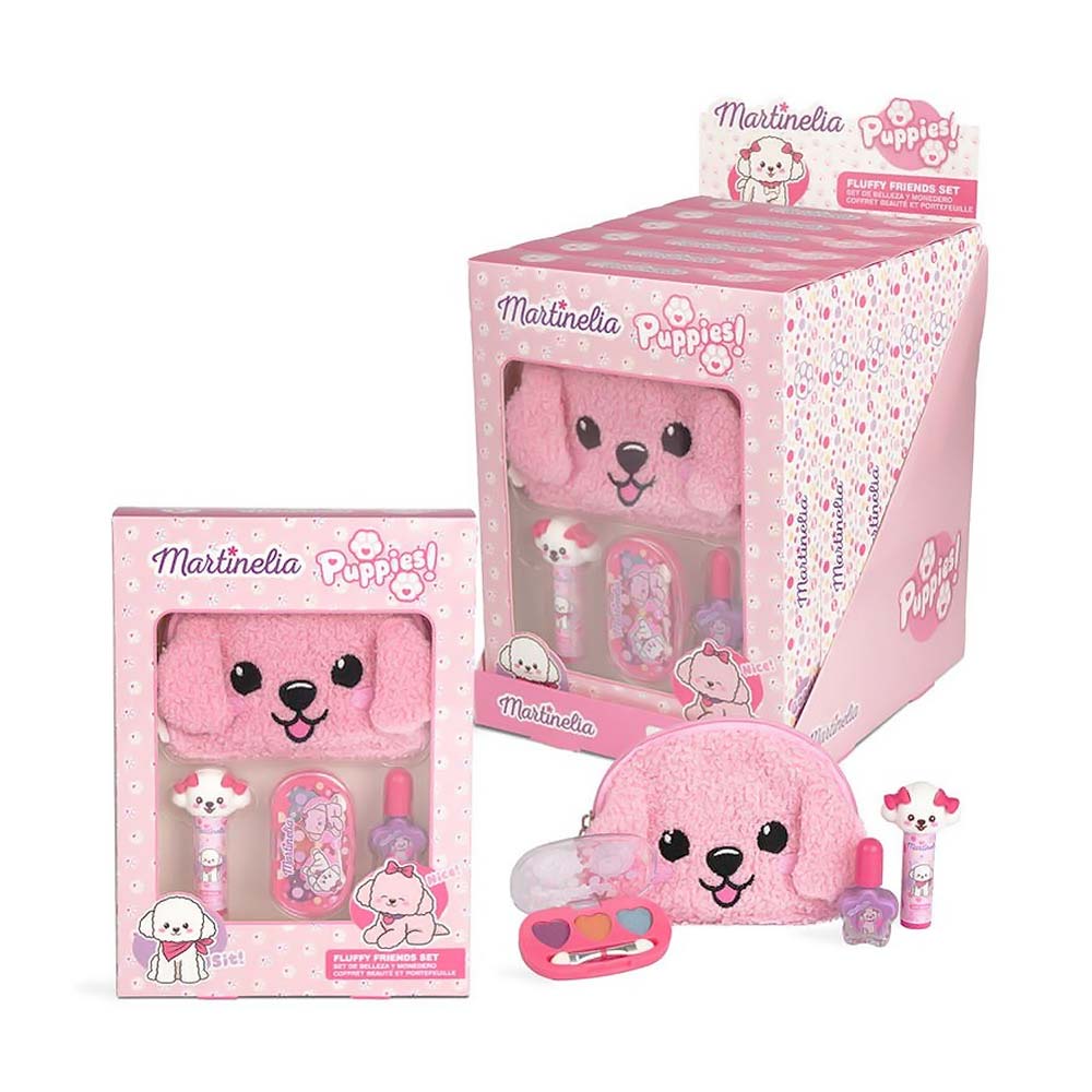 Martinelia | Puppies Fluffy Friends & Case Set Σετ Μακιγιάζ με Νεσεσεράκι