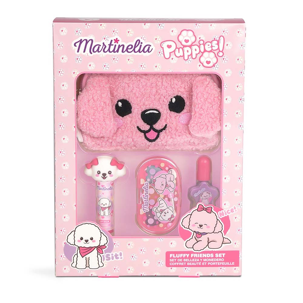 Martinelia | Puppies Fluffy Friends & Case Set Σετ Μακιγιάζ με Νεσεσεράκι