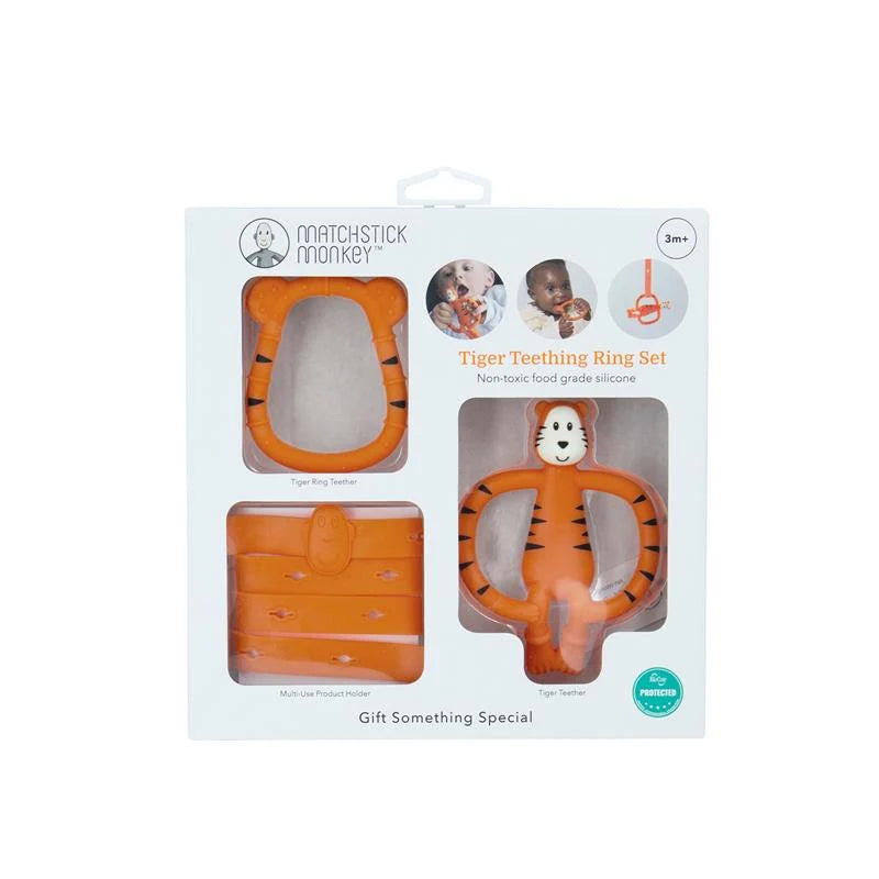 Matchstick Monkey | Teething starter set Tiger