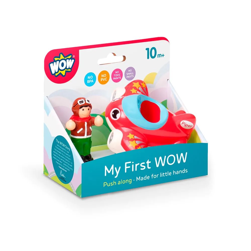 WOW Toys | Αεροπλάνο με φιγούρα πιλότου