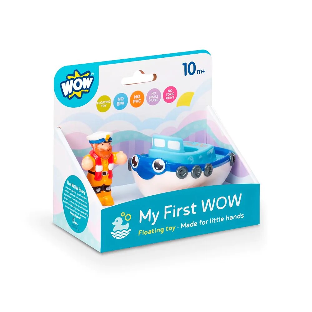 WOW Toys | Ρυμουλκό πλοίο με φιγούρα ναύτη