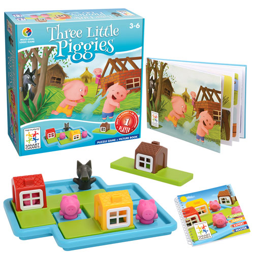 Smartgames | Επιτραπέζιο Τα τρία γουρουνάκια