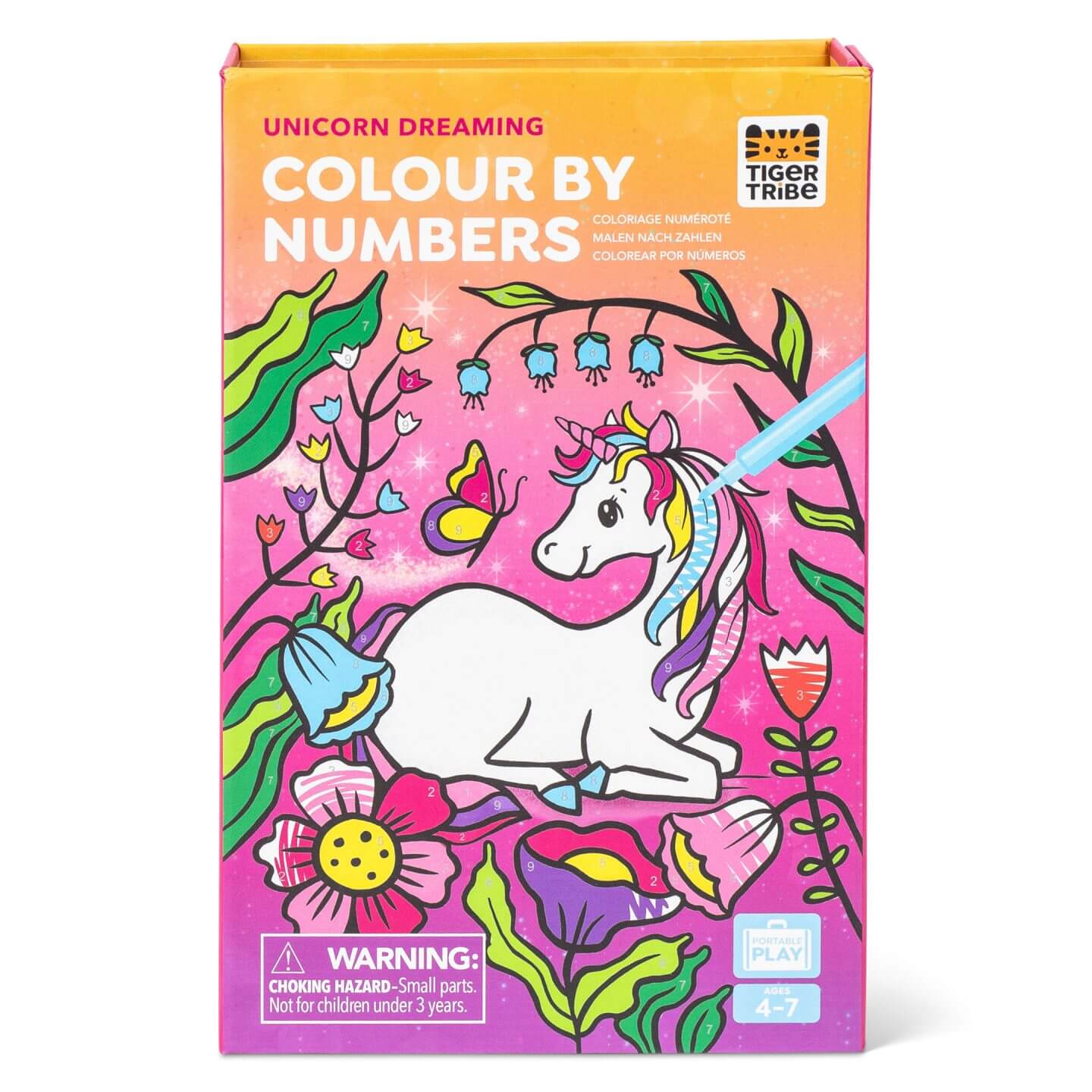 Tiger Tribe | Colour by Numbers Unicorn Dreaming