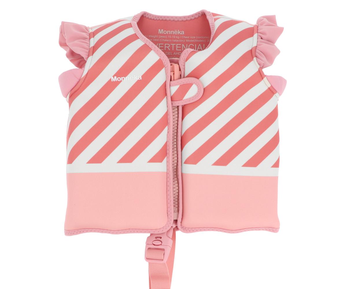 Monnëka | Γιλέκο Προστασίας Stripes Bloom&Blush 3-6 Ετών
