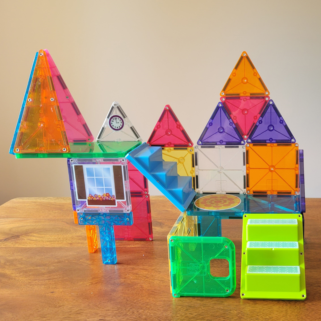 Magna-Tiles | Μαγνητικά Πλακίδια House 28 piece