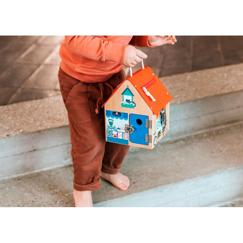 Lilliputiens | Ξύλινο σπιτάκι με κλειδαριές