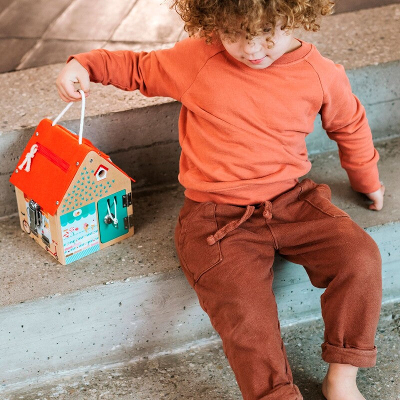 Lilliputiens | Ξύλινο σπιτάκι με κλειδαριές