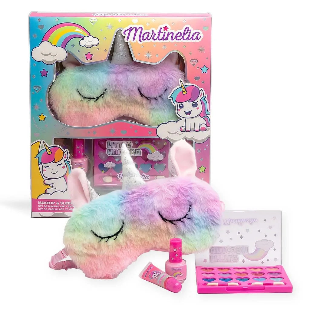 Martinelia | Little Unicorn Makeup & Sleeping Mask Set – Παιδικό Σετ Ομορφίας 25x29x3,5cm
