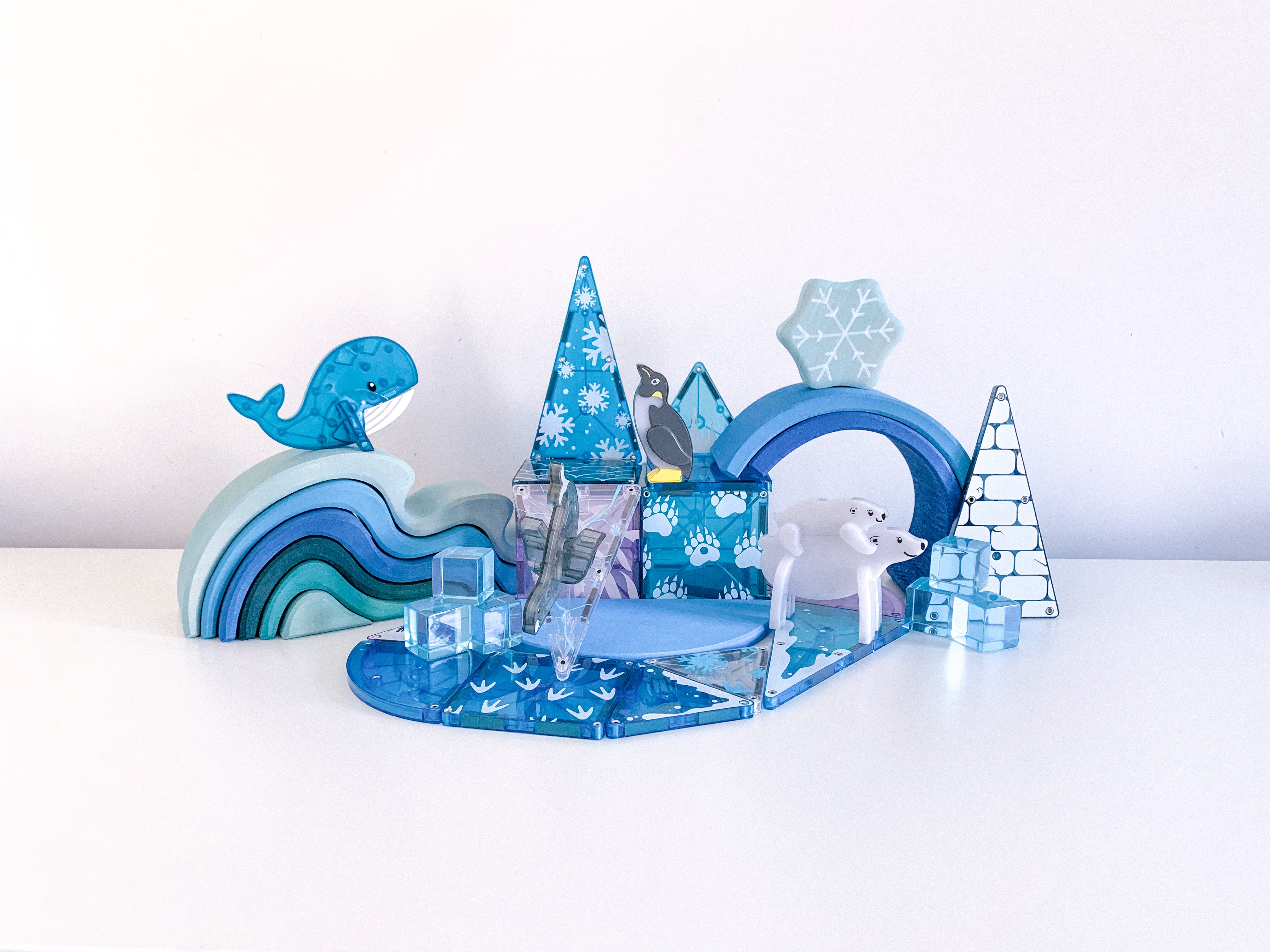 Magna-Tiles | Μαγνητικά Πλακίδια Arctic Animals 25-Piece