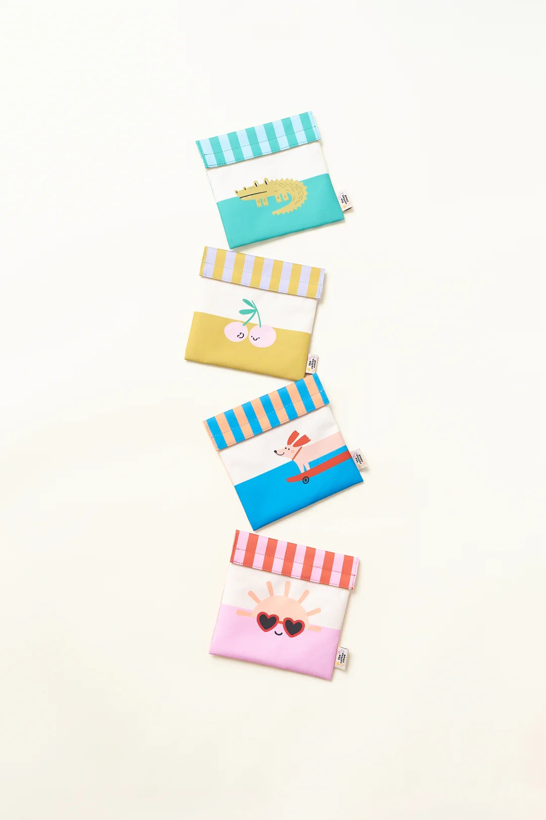 The Cotton Cloud | Sandwich Bag Croc Rock