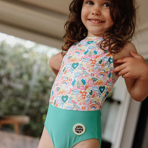 HELLO HOSSY | Παιδικό μαγιό Happiness κορίτσι 3-4 ετών