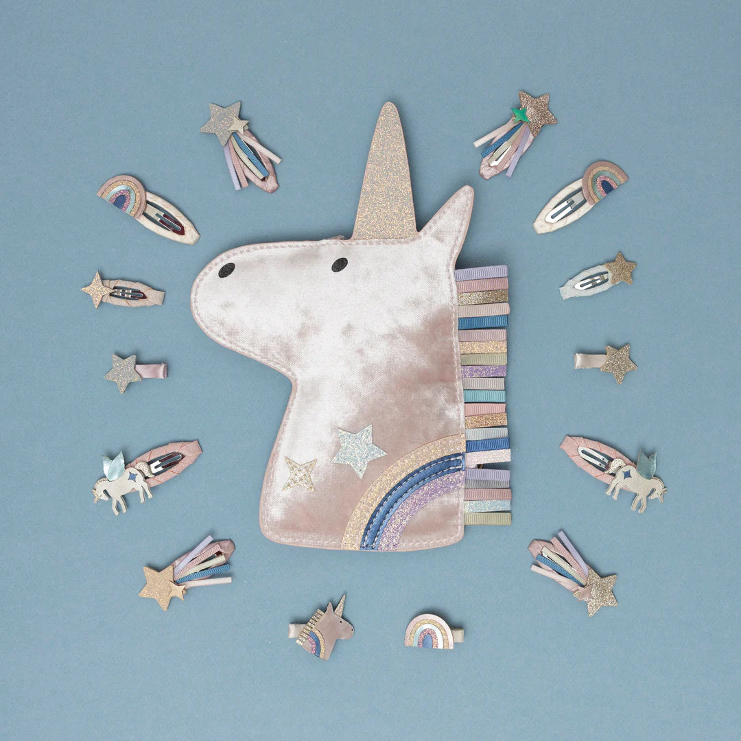 Mimi & Lula | Winged Unicorn and Rainbow Clips