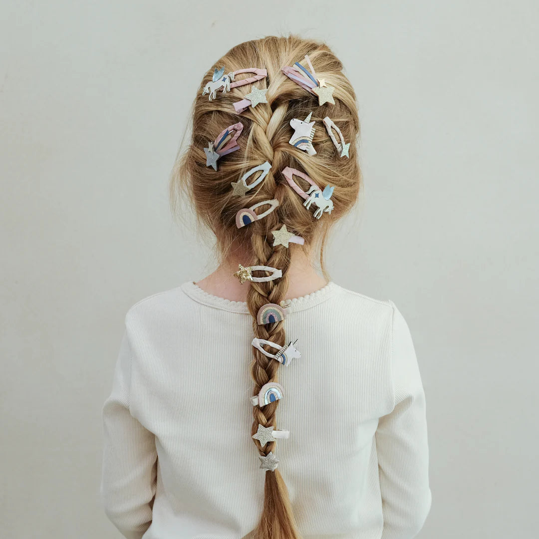 Mimi & Lula | Winged Unicorn and Rainbow Clips