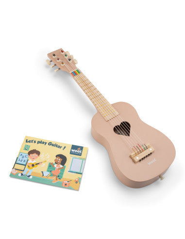 New Classic Toys | Ξύλινη Κιθάρα Pink