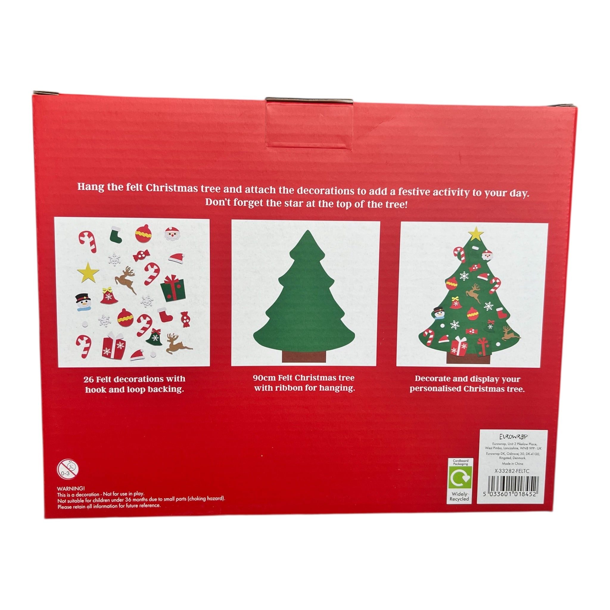 Make Your Own Felt Christmas Tree