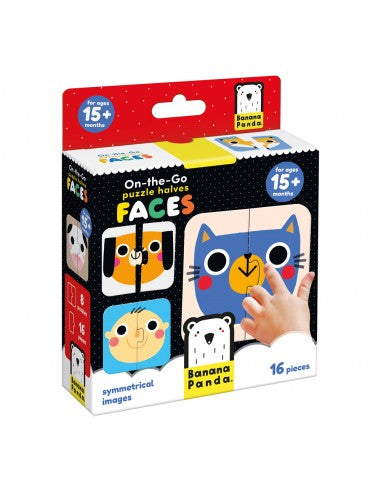 Banana Panda | On The Go Puzzle 15 μηνών+ Πρόσωπα
