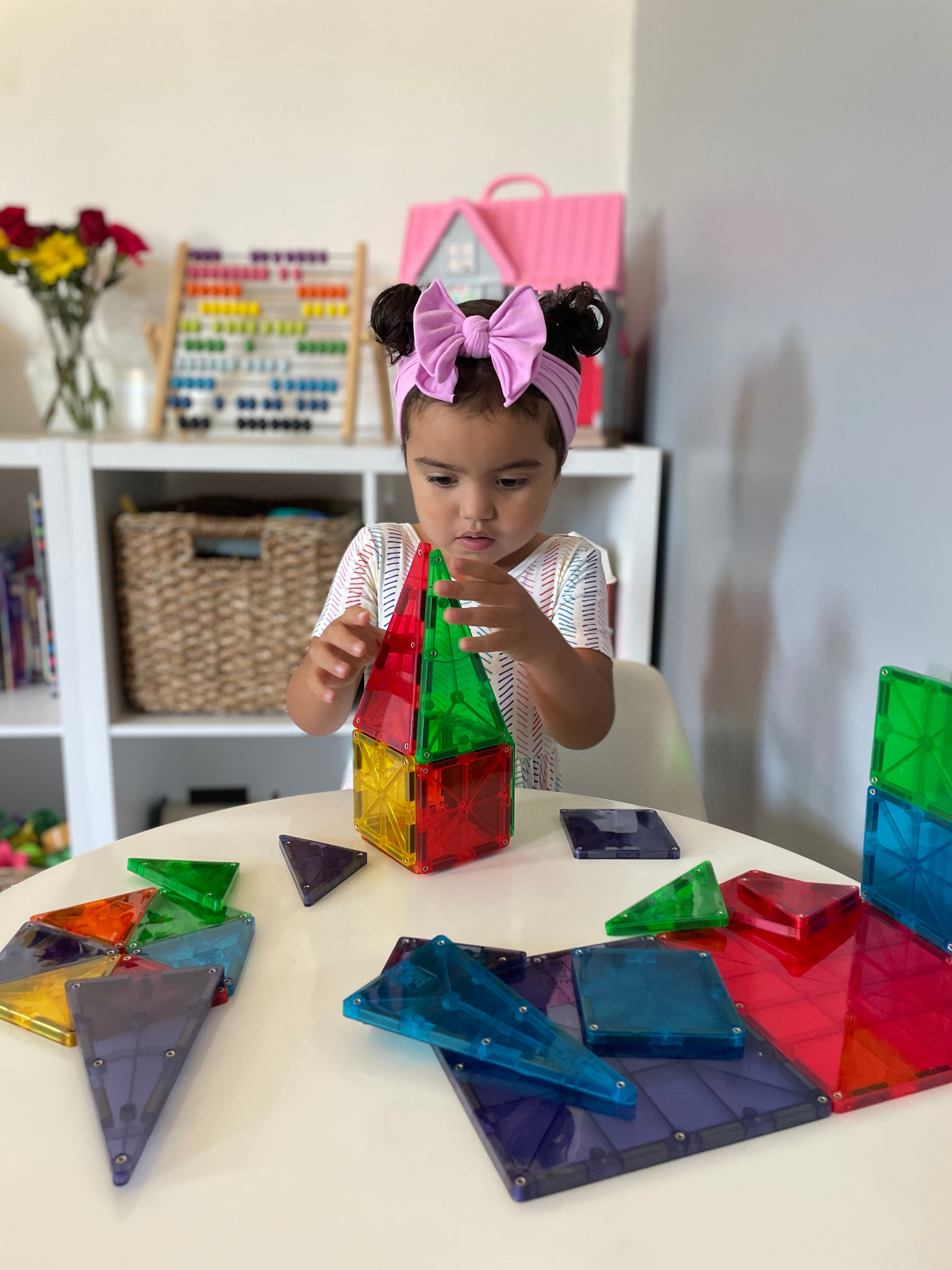 Magna-Tiles | Μαγνητικά Πλακίδια Clear Colors DX 32 Set