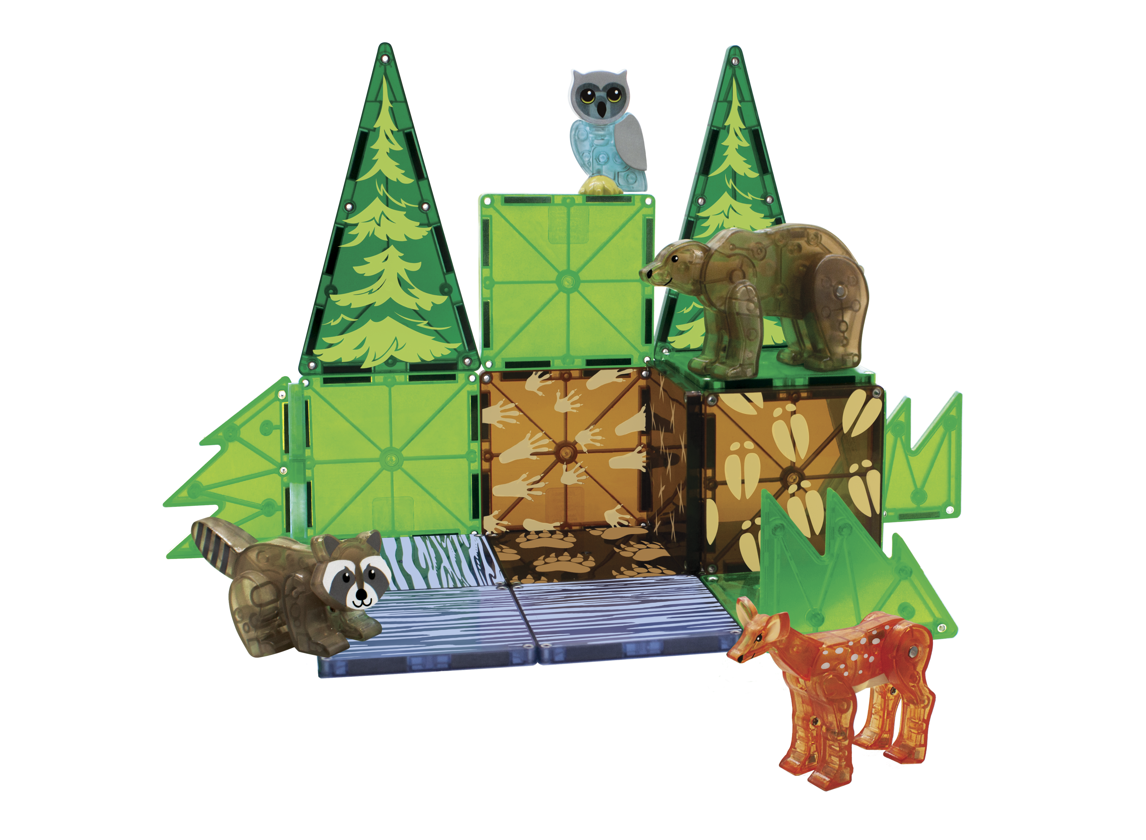 Magna-Tiles | Μαγνητικά Πλακίδια Forest Animals 25-Piece