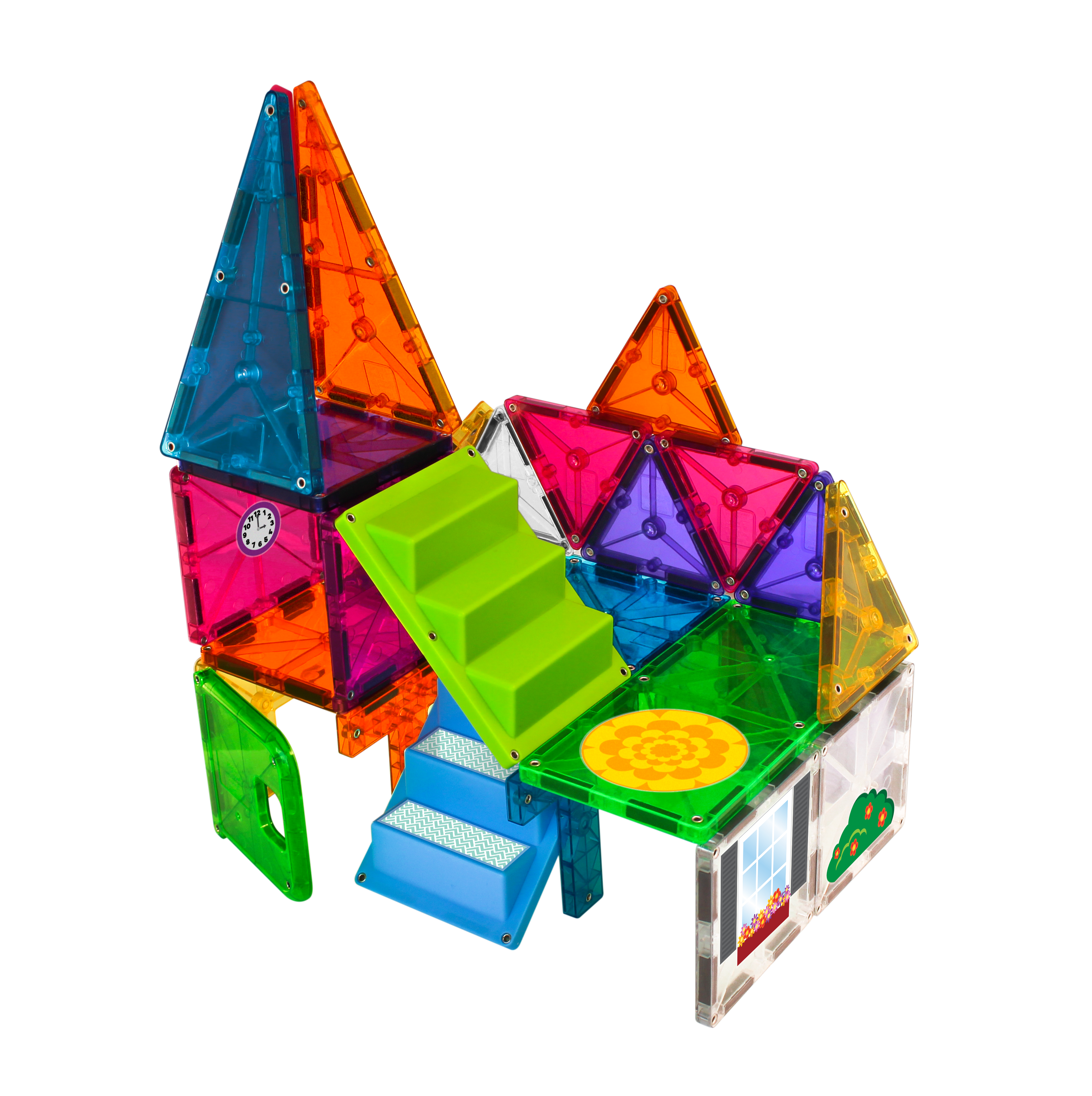 Magna-Tiles | Μαγνητικά Πλακίδια House 28 piece