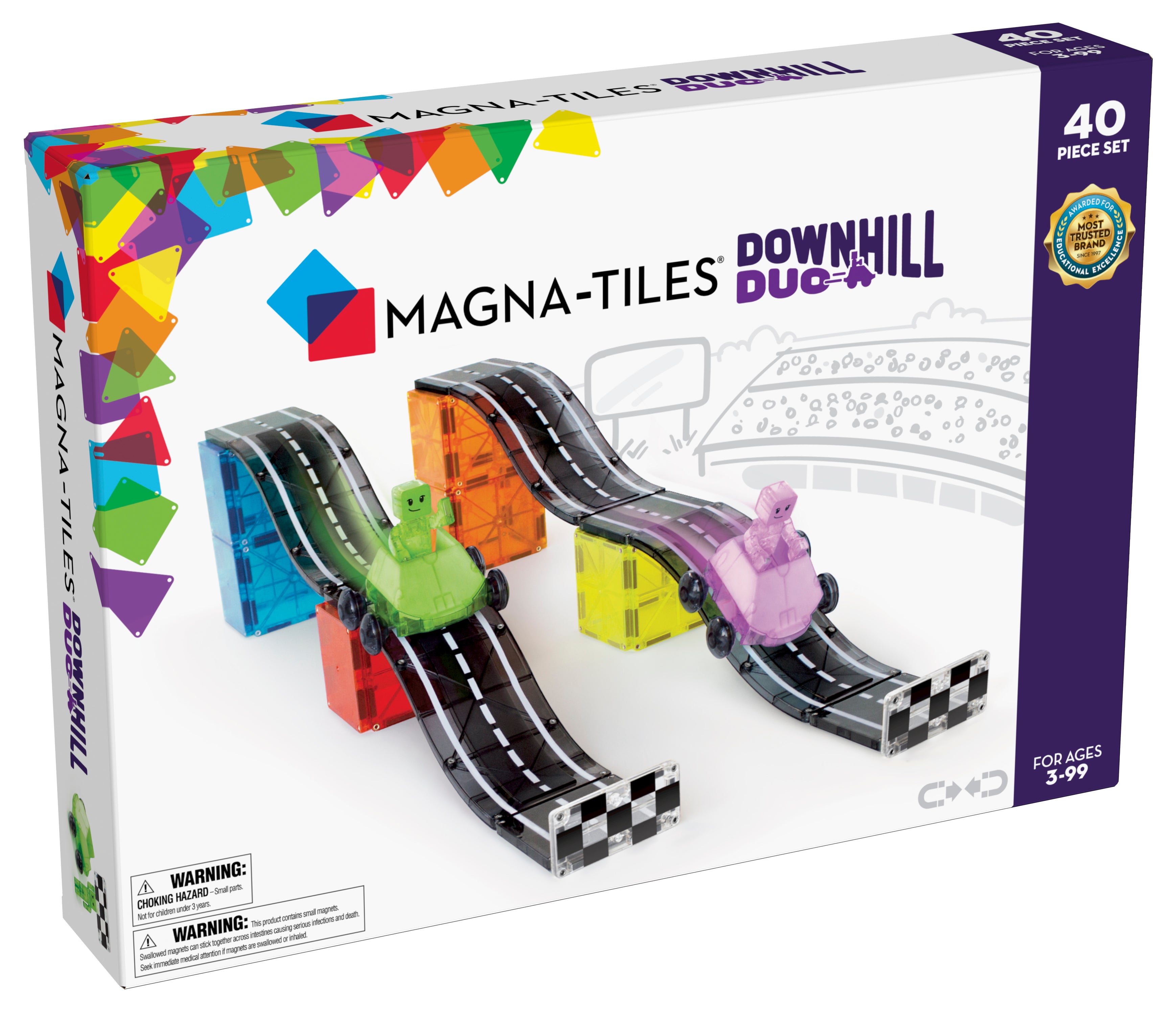 Magna-Tiles | Μαγνητικά Πλακίδια Downhill Duo