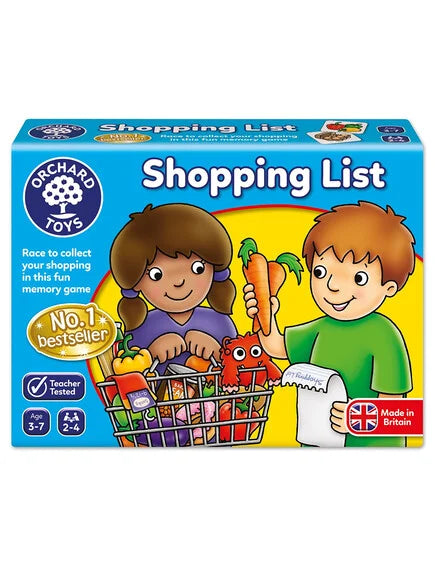 Orchard Toys | Orchard Toys | Εκπαιδευτικό Επιτραπέζιο Παιχνίδι "Λίστα για ψώνια" Για Παιδιά 3-7 ετών