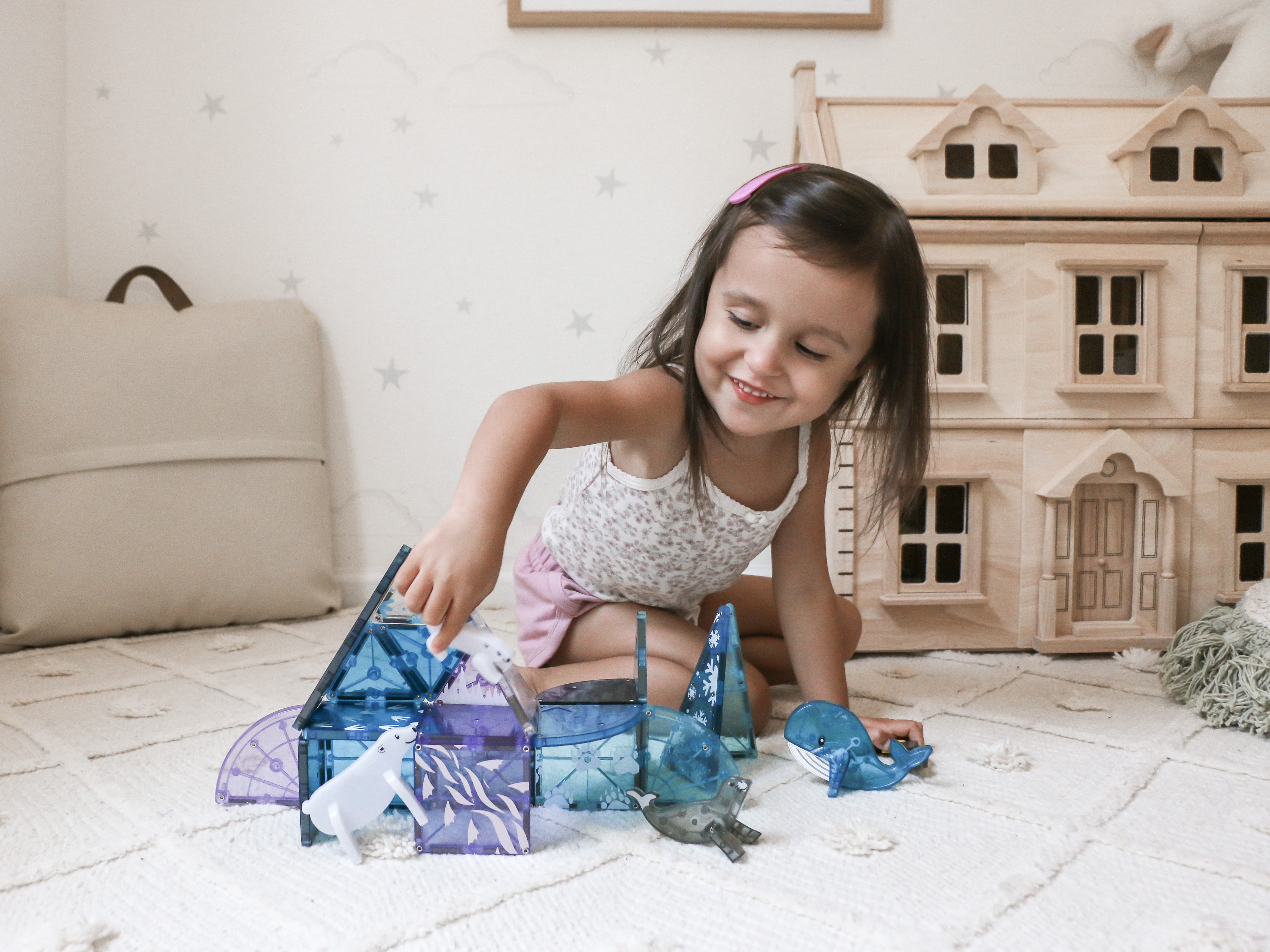 Magna-Tiles | Μαγνητικά Πλακίδια Arctic Animals 25-Piece