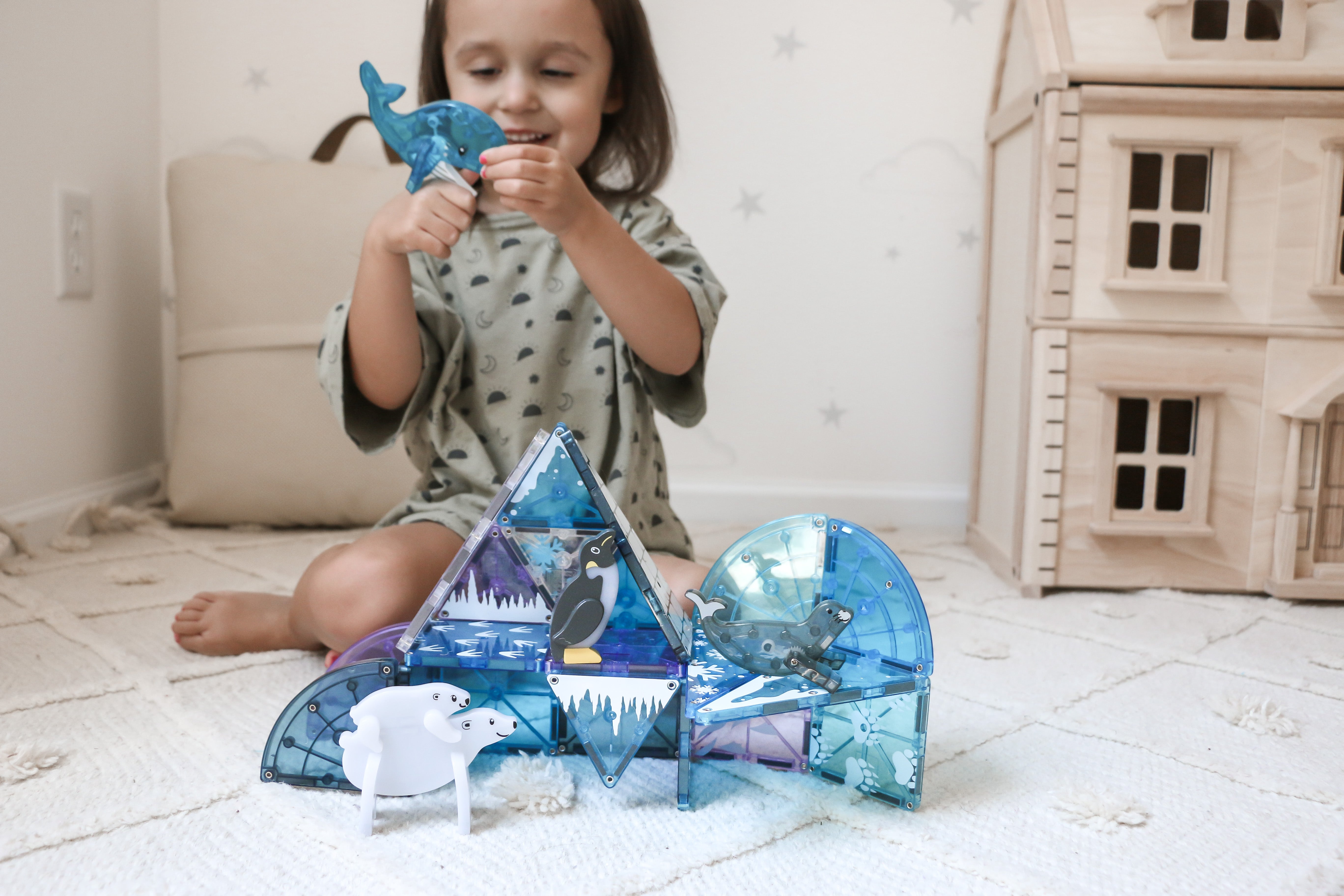 Magna-Tiles | Μαγνητικά Πλακίδια Arctic Animals 25-Piece