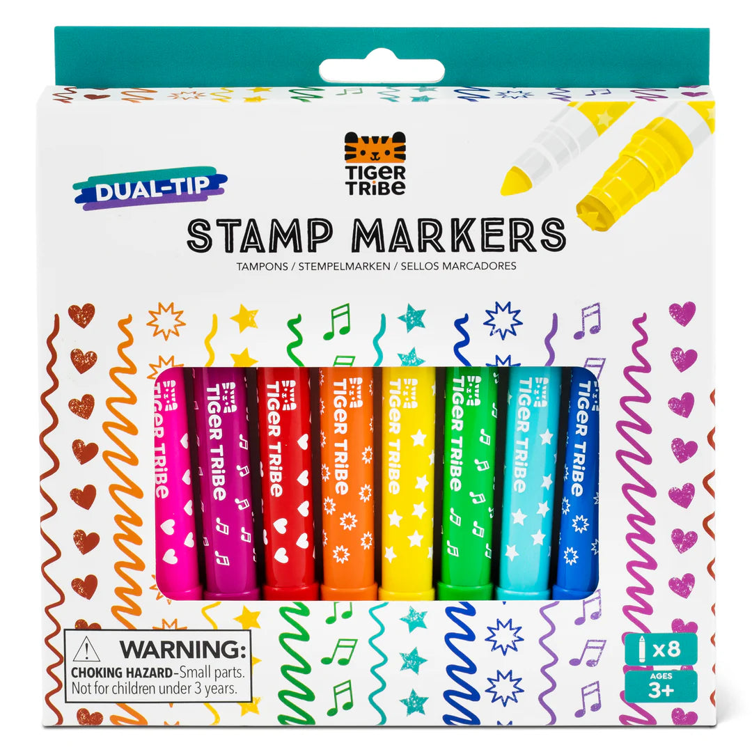Tiger Tribe | Double sided stamp markers