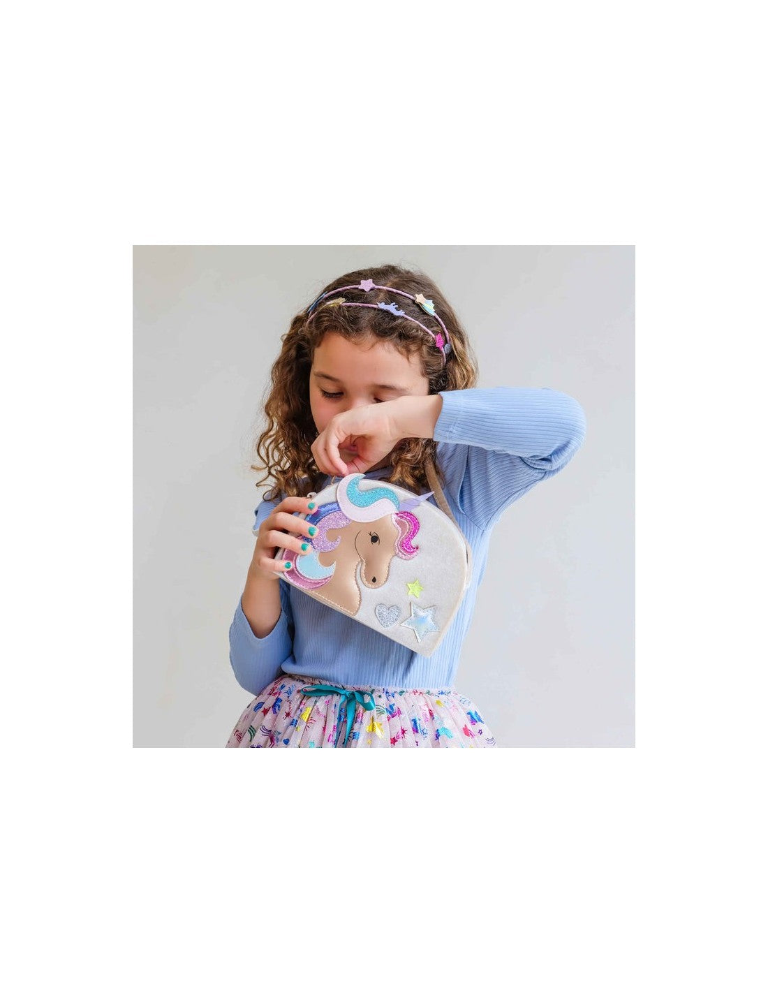 Mimi & Lula | Velvet Unicorn Bag