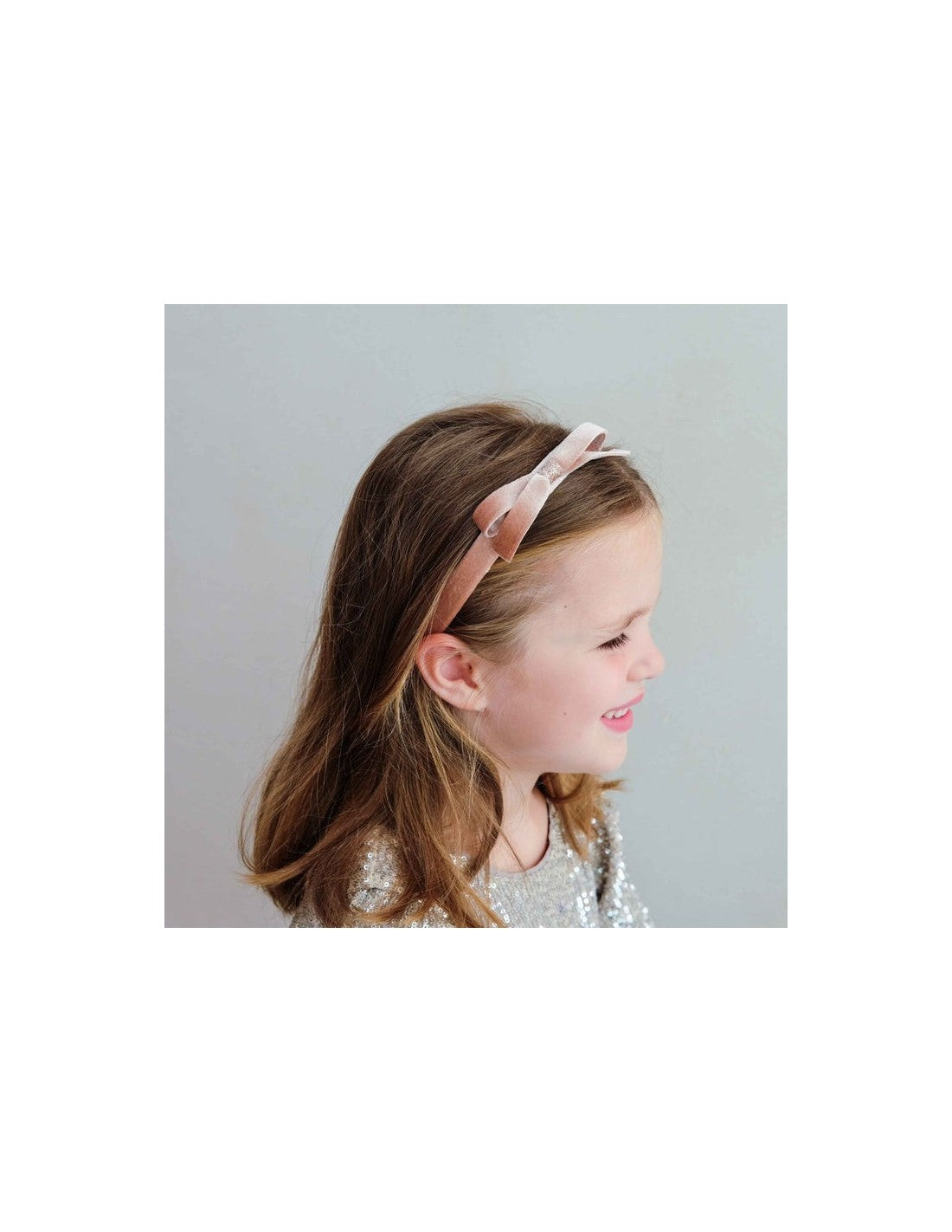 Mimi & Lula | Violet Bow Hadband Pink