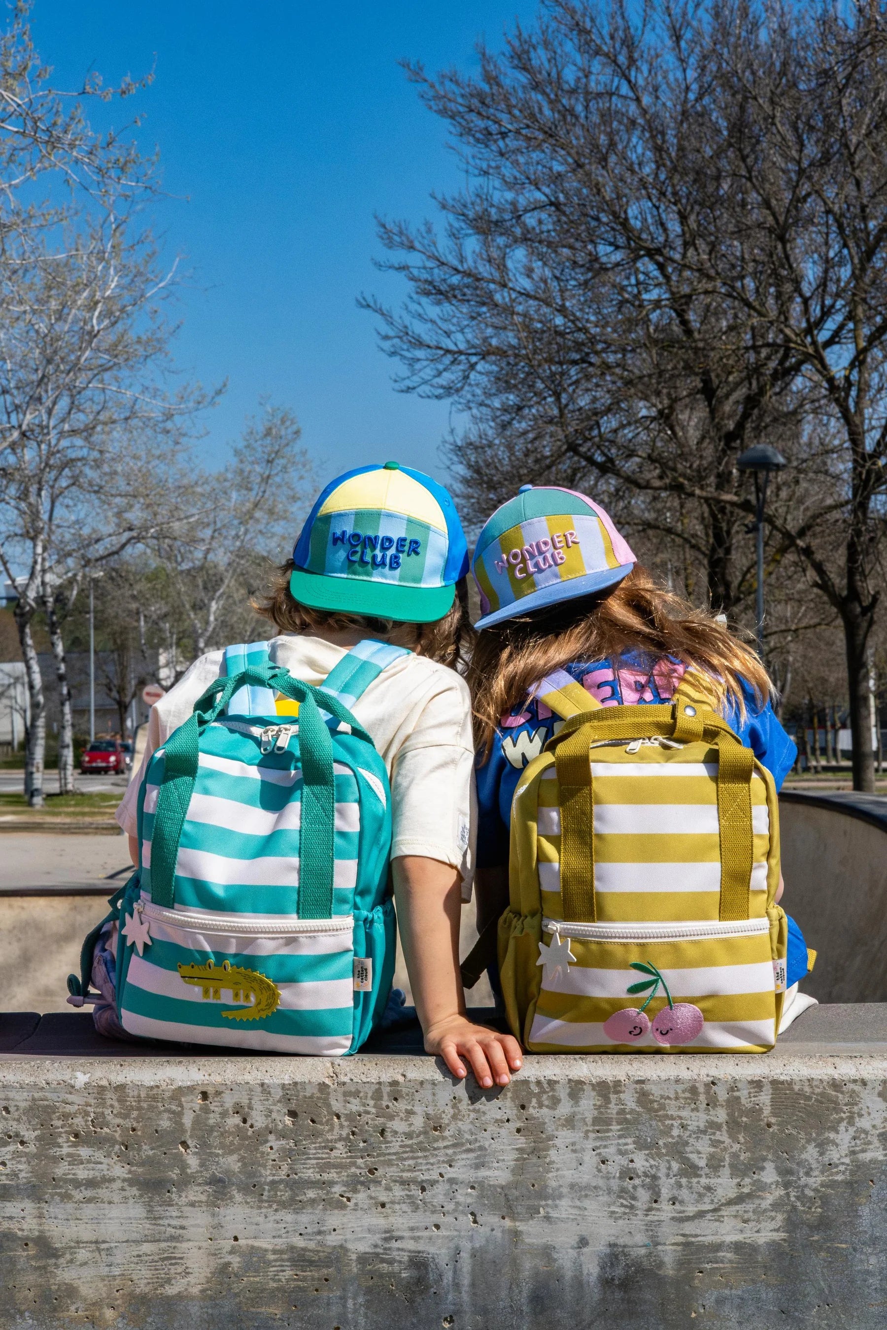 The Cotton Cloud | Backpack Croc Rock