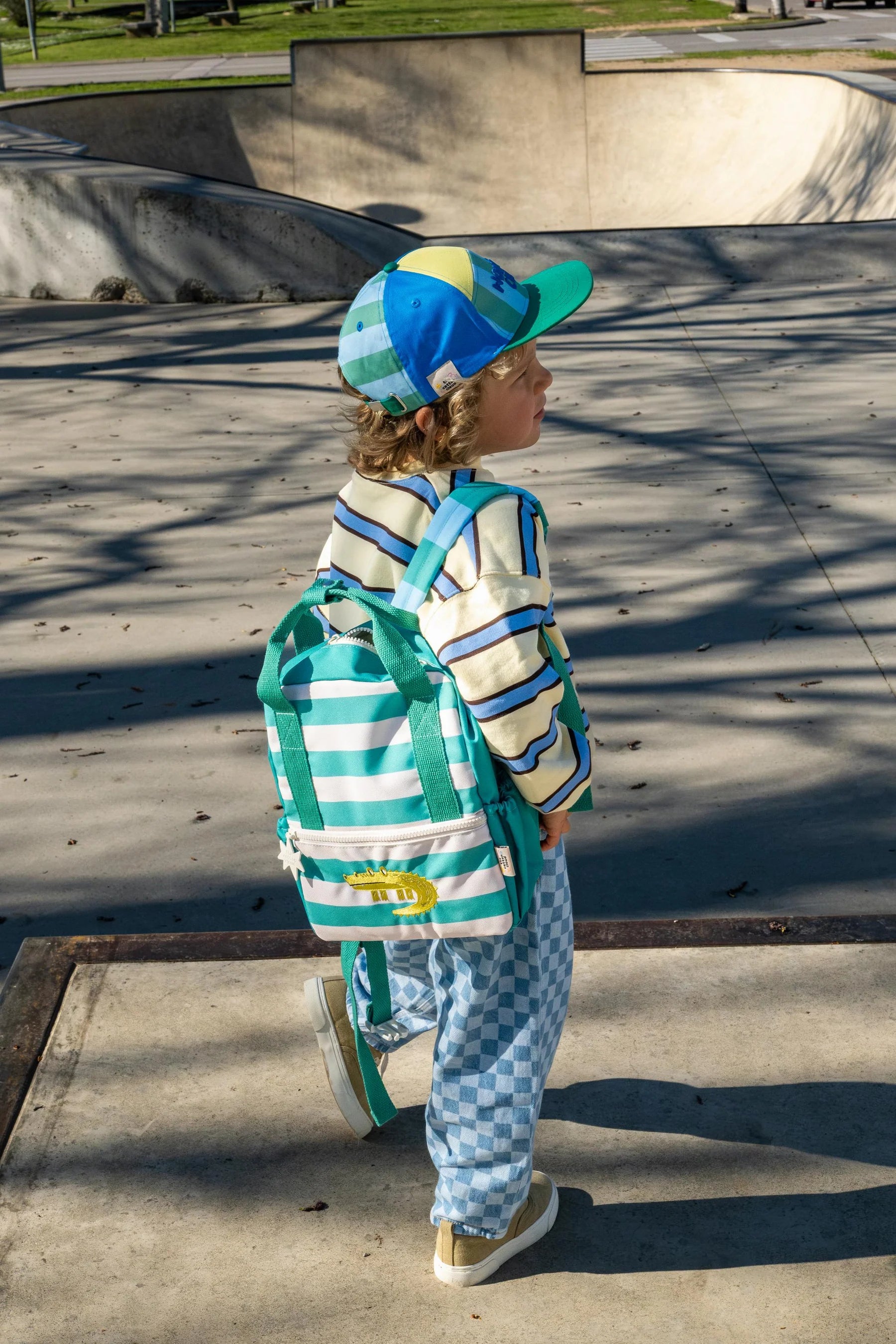 The Cotton Cloud | Backpack Croc Rock